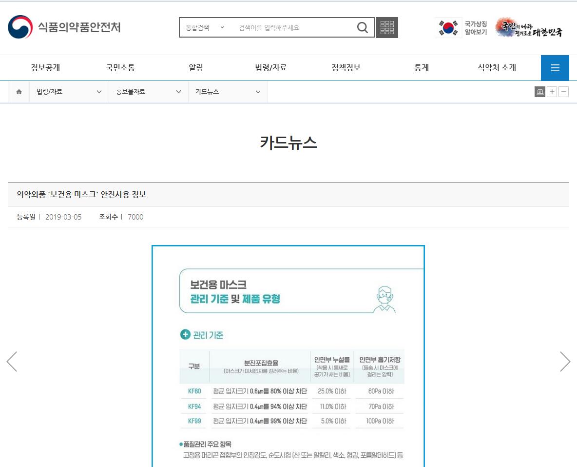 民用口罩出口韩国认证办理